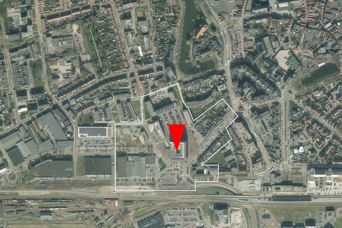 Kaart Stadskantoor